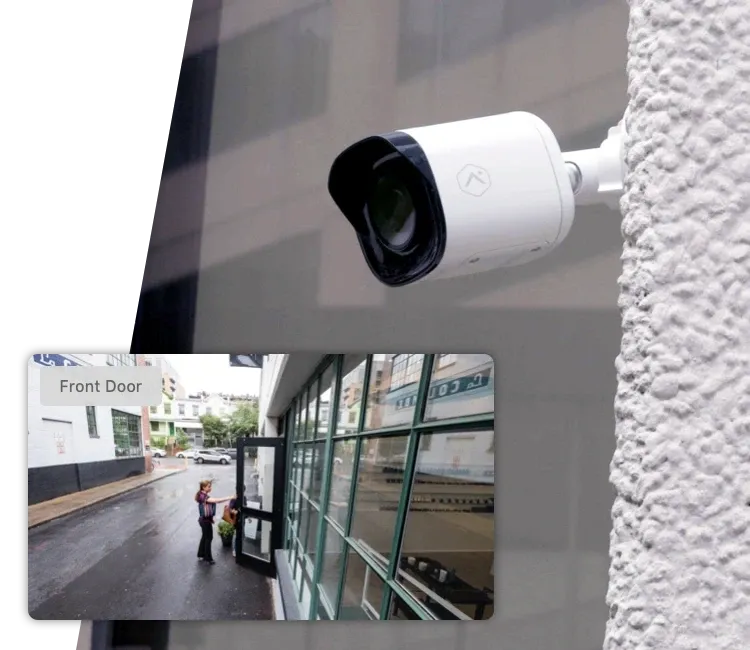 View from a surveillance camera